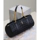 Replica YSL Saint Laurent Gloria Quilted Nylon Black Fake YSL Saint Laurent Gloria Quilted Nylon Black Replica