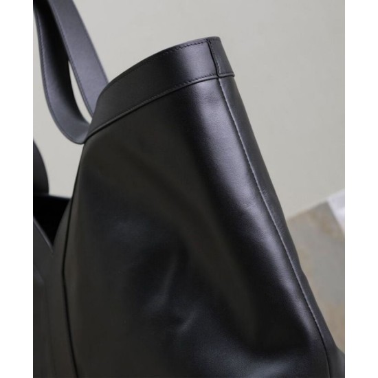 Replica YSL Saint Laurent Y Leather Tote Bag Black