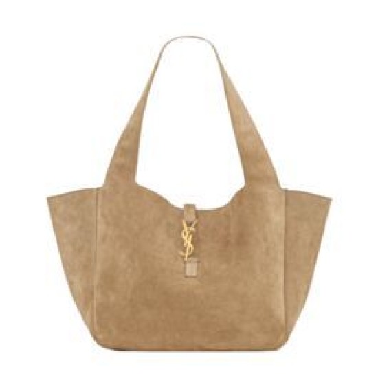 Fake YSL Saint Laurent Le 5 A 7 Bea In Suede Fawn Replica