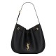 Replica YSL Saint Laurent Paris Vii Small Hobo Grained Black