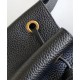 Replica YSL Saint Laurent Paris Vii Small Hobo Grained Black