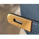 Replica Hermes Birkin 30cm Bag In Blue Agate Clemence Leather