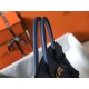 Replica Hermes Birkin 30cm Bag In Blue Agate Clemence Leather