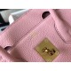 Fake Hermes Pink Clemence Birkin 30cm Bag GHW Replica