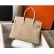 Replica Hermes Trench Clemence Birkin 30cm Bag GHW