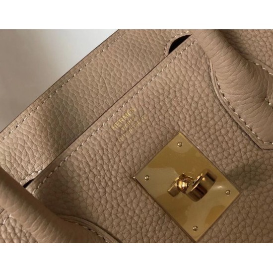 Replica Hermes Trench Clemence Birkin 30cm Bag GHW