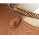 Fake Hermes Evelyne III TPM Mini Bag In Gold Clemence Leather Replica