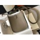 Replica Hermes Evelyne III TPM Mini Bag In Taupe Clemence Leather