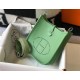 Replica Hermes Evelyne III TPM Mini Bag In Vert Criquet Clemence Leather
