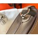 Replica Hermes Sac Roulis Mini Bag In Grey Evercolor Calfskin