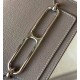 Replica Hermes Sac Roulis Mini Bag In Grey Evercolor Calfskin