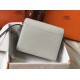 Fake Hermes Sac Roulis Mini Bag In Pearl Grey Evercolor Calfskin Replica