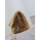 Replica YSL Saint Laurent Niki Oversized Shoulder Bag in Brown Shearling Fake YSL Saint Laurent Niki Oversized Shoulder Bag in Brown Shearling Replica
