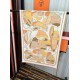 Special Grade Replica Hermes Double-sided same color cashmere scarf 65x185 Orange Clone Sale