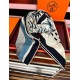 Special Grade Replica Hermes ondsdemarch cashmere silk handkerchief 140 Black Clone Sale