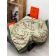 Special Grade Replica Hermès reversible cashmere scarf with a leaping horse design 140 Green Clone Sale