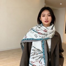 Special Grade Replica Hermès reversible cashmere scarf with a leaping horse design 140 Gray Clone Sale