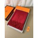 Special Grade Replica Hermes Classic Reversible Two-Tone Cashmere Shawl 70 x 200 Red Clone Sale