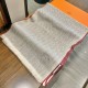 Special Grade Replica Hermes herringbone wool scarf 36x200cm Gray Clone Sale