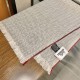 Special Grade Replica Hermes herringbone wool scarf 36x200cm Gray Clone Sale