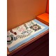 Special Grade Replica Hermès Reversible Color Velvet Square Scarf 140cm Blue Clone Sale