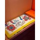 Special Grade Replica Hermès Reversible Color Velvet Square Scarf 140cm Yellow Clone Sale