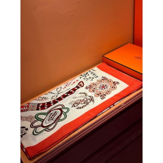 Special Grade Replica Hermès Reversible Color Velvet Square Scarf 140cm Red Clone Sale