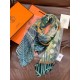 Special Grade Replica Hermes Premium Double-Sided Tonal Silk Cashmere Shawl 140 04 Clone Sale