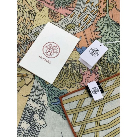 Best Replica Hermes Premium Double-Sided Tonal Silk Cashmere Shawl 140 03 Fake At Cheap Price Special Grade Replica Hermes Premium Double-Sided Tonal Silk Cashmere Shawl 140 03 Clone Sale