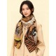 Special Grade Replica Hermes Premium Double-Sided Tonal Silk Cashmere Shawl 140 01 Clone Sale