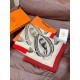 Special Grade Replica Hermes velvet reversible tonal shawl crossbow-style horse harness 135 Red Clone Sale