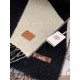 Special Grade Replica Hermes Couple's Multicolor Gradient Cashmere Scarf 32 x 190 Black Clone Sale