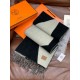 Special Grade Replica Hermes Couple's Multicolor Gradient Cashmere Scarf 32 x 190 Black Clone Sale