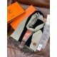 Special Grade Replica Hermes Couple's Multicolor Gradient Cashmere Scarf 32 x 190 Black Clone Sale