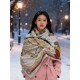 Special Grade Replica Hermès reversible velvet square scarf 140 Clone Sale