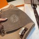 Special Grade Replica Hermès classic reversible lambswool scarf 35 x 200 Brown Clone Sale
