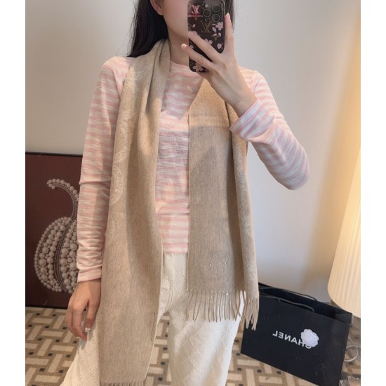 Special Grade Replica Hermès classic reversible lambswool scarf 35 x 200 Clone Sale