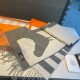 Special Grade Replica Hermes Horse cashmere scarf 30 x 140cm Gray Clone Sale