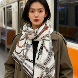Special Grade Replica Hermes Woven Saddleband Velvet Square Scarf with Hand-rolled 140 Clone Sale