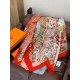 Special Grade Replica Hermès Animal City reversible cashmere scarf 140 Red Clone Sale