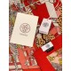 Special Grade Replica Hermès Animal City reversible cashmere scarf 140 Red Clone Sale