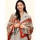 Special Grade Replica Hermès Animal City reversible cashmere scarf 140 Red Clone Sale