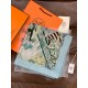 Special Grade Replica Hermès Animal City reversible cashmere scarf 140 Blue Clone Sale