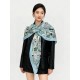 Special Grade Replica Hermès Animal City reversible cashmere scarf 140 Blue Clone Sale