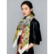 Special Grade Replica Hermès Animal City reversible cashmere scarf 140 Yellow Clone Sale