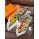 Special Grade Replica Hermès Animal City reversible cashmere scarf 140 Yellow Clone Sale