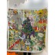 Special Grade Replica Hermès Animal City reversible cashmere scarf 140 Yellow Clone Sale