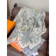Special Grade Replica Hermès Rare Treasures Reversible Cashmere Handkerchief 140 02 Clone Sale