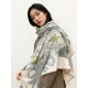 Special Grade Replica Hermès Rare Treasures Reversible Cashmere Handkerchief 140 02 Clone Sale