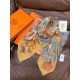Special Grade Replica Hermès Rare Treasures Reversible Cashmere Handkerchief 140 03 Clone Sale